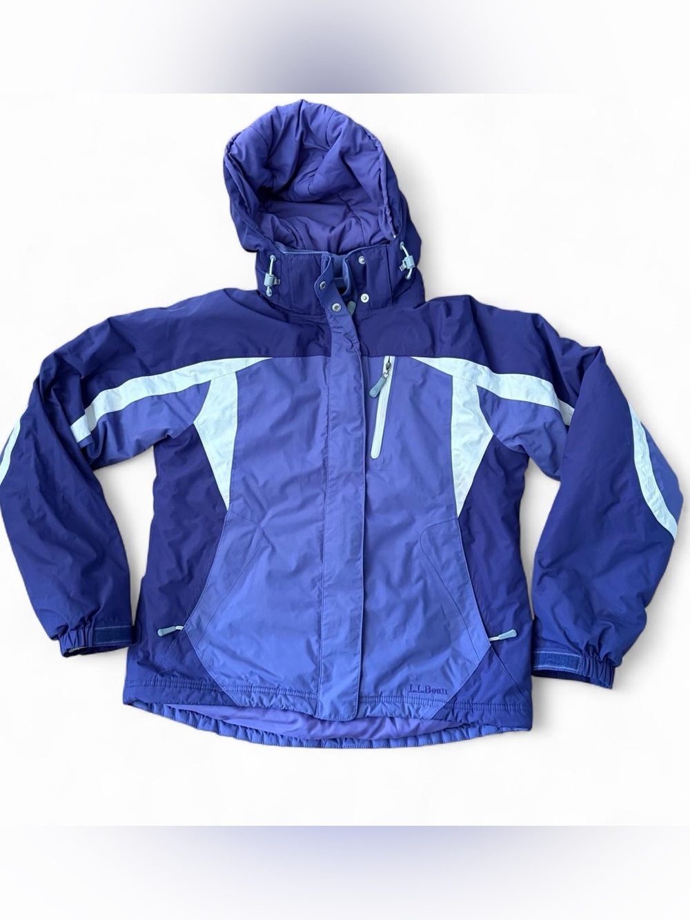 L.L.Bean Women's Purple/White Ski/winter heavy duty Jacket